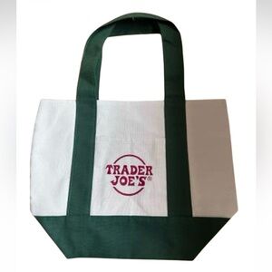 Trader Joe's Mini Canvas Tote Bag